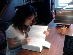 Cecilia 在美國國會圖書館
